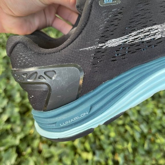 Nike Lunarglide + 5 Running training walking gym shoes 599395-011 - Picture 10 of 12